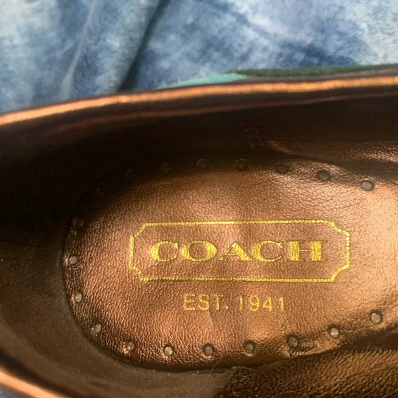 Coach Multicolor Patchwork Flats - Picture 2 of 4